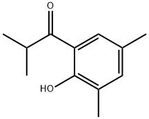 1-Propanone, 1-(2-hydroxy-3,5-dimethylphenyl)-2-methyl- Struktur