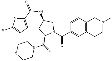 GSK2126458 化学構造式
