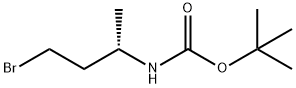 (S)-叔丁基(4-溴丁-2-基)氨基甲酸酯,106622-20-2,结构式