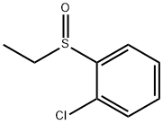 Benzene, 1-chloro-2-(ethylsulfinyl)- Struktur