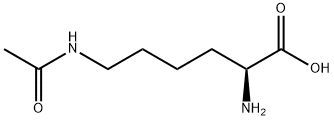 Lysine, N6-acetyl- 化学構造式