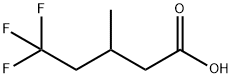 3-methyl-5,5,5-trifluoropentanoic acid Structure