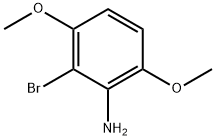 Benzenamine, 2-bromo-3,6-dimethoxy- 化学構造式