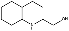 Ethanol, 2-[(2-ethylcyclohexyl)amino]- Structure