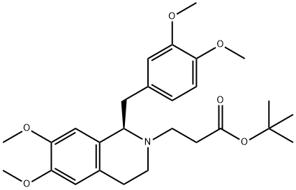(R)-tert-Butyl-N-butanoate Norlaudanosine Oxalate 结构式