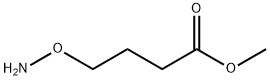 Methyl 4-(aminooxy)butanoate 化学構造式