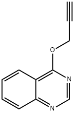 Quinazoline, 4-(2-propyn-1-yloxy)- Structure