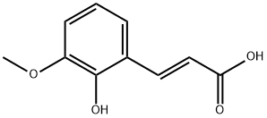 3-甲氧基-2-羟基肉桂酸, 1081760-29-3, 结构式