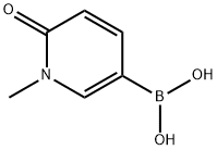 1-Methyl-6-oxo-1,6-dihydropyridine-3-boronic Acid Struktur