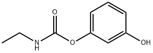 Carbamic acid, ethyl-, 3-hydroxyphenyl ester (9CI) Structure