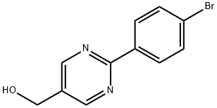 (2-(4-Bromophenyl)pyrimidin-5-yl)methanol Structure