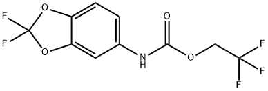 1087788-78-0 2,2,2-trifluoroethyl N-(2,2-difluoro-2H-1,3-benzodioxol-5-yl)carbamate