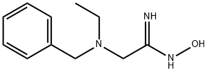 Ethanimidamide, 2-[ethyl(phenylmethyl)amino]-N-hydroxy-,1087797-65-6,结构式