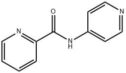 N-(pyridin-4-yl)pyridine-2-carboxamide 结构式