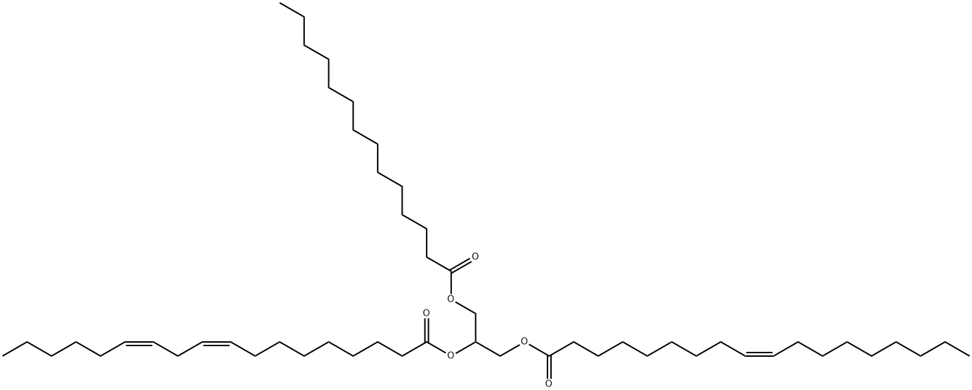 1-Myristoyl-2-Linoleoyl-3-Oleoyl-rac-glycerol|1-肉豆蔻酸-2-亚油酸-3-油酸甘油三酯