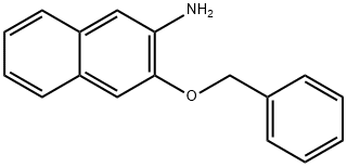 2-Naphthalenamine, 3-(phenylmethoxy)- Structure