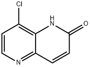 1,5-Naphthyridin-2(1H)-one, 8-chloro- Struktur