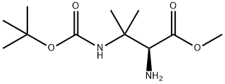 Valine, 3-[[(1,1-dimethylethoxy)carbonyl]amino]-, methyl ester, 1093192-02-9, 结构式