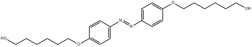 1-Hexanol, 6,6'-[(1E)-1,2-diazenediylbis(4,1-phenyleneoxy)]bis- 结构式