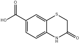 3-氧代-3,4-二氢-2H-苯并[B][1,4]噻嗪-7-羧酸, 1094107-96-6, 结构式