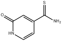 2-Hydroxypyridine-4-carbothioamide Struktur