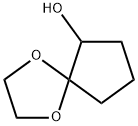 1,4-Dioxaspiro[4.4]nonan-6-ol, 109459-50-9, 结构式