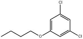 Benzene, 1-butoxy-3,5-dichloro- 结构式