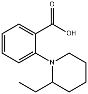 Benzoic acid, 2-(2-ethyl-1-piperidinyl)-,1095040-61-1,结构式