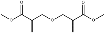 2-Propenoic acid, 2,2'-[oxybis(methylene)]bis-, 1,1'-dimethyl ester Structure