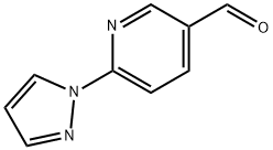 6-(pyrazol-1-yl)pyridine-3-carbaldehyde Struktur