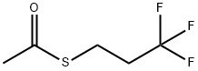 Ethanethioic acid, S-(3,3,3-trifluoropropyl) ester 化学構造式