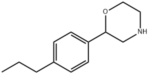 Morpholine,2-(4-propylphenyl)- 结构式