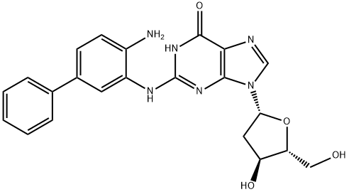 Guanosine, N-(4-amino[1,1'-biphenyl]-3-yl)-2'-deoxy-|