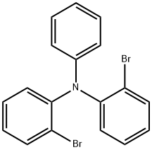 2-溴-N-(2-溴苯基)-N-苯基苯胺, 110155-13-0, 结构式