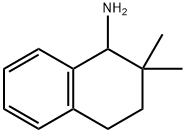2,2-Dimethyl-1,2,3,4-tetrahydronaphthalen-1-amine Structure