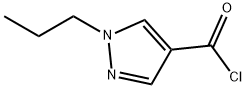 1-propyl-1H-pyrazole-4-carbonyl chloride,1103427-19-5,结构式