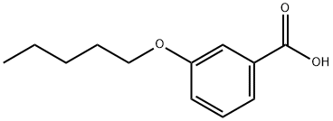 3-(正戊氧基)苯甲酸,110698-30-1,结构式