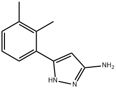 5-(2,3-二甲基苯基)-1H-吡唑-3-胺,1107061-07-3,结构式