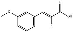 2-Propenoic acid, 2-fluoro-3-(3-methoxyphenyl)-, (Z)- (9CI),110915-37-2,结构式