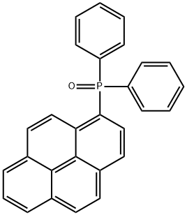 Phosphine oxide, diphenyl-1-pyrenyl- 结构式