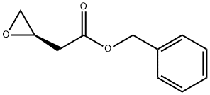 2-Oxiraneacetic acid, phenylmethyl ester, (2R)- Struktur