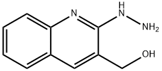 (2-hydrazinylquinolin-3-yl)methanol Structure
