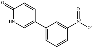 2-Hydroxy-5-(3-nitrophenyl)pyridine 结构式