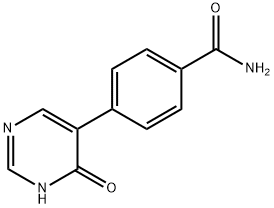 Benzamide, 4-(1,6-dihydro-6-oxo-5-pyrimidinyl)-|