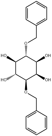 D-myo-Inositol, 3,6-bis-O-(phenylmethyl)- (9CI), 111408-68-5, 结构式