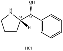 (ΑS, 2R)-Α-苯基-2-吡咯甲醇盐酸盐,111492-62-7,结构式