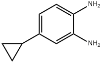 1,2-Benzenediamine, 4-cyclopropyl- Struktur