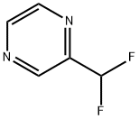 Pyrazine, 2-(difluoromethyl)- Structure