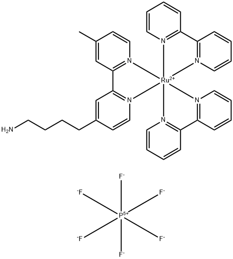 Tris(2,2’-bipyridyl) ruthenium amine Structure