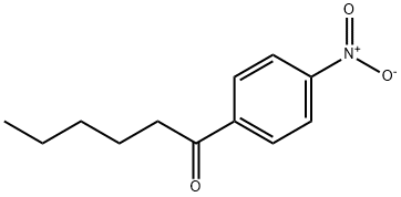 1-Hexanone, 1-(4-nitrophenyl)- 结构式